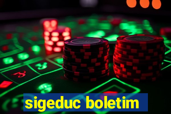 sigeduc boletim